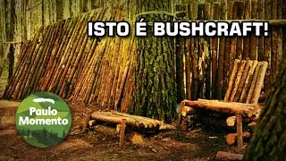 The Best Bushcraft Chair - HOW TO MAKE IT - Easy, sturdy and durable!