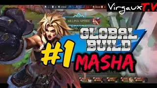 MOBILE LEGENDS | BEST BUILD MASHA SEMI TANK BUILD GAMEPLAY GUIDE MLBB 2020