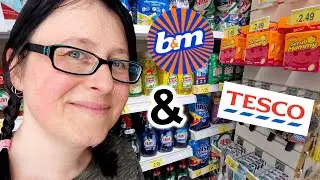 B&M BARGAINS & TESCO | WEEKLY SHOP WITH ME