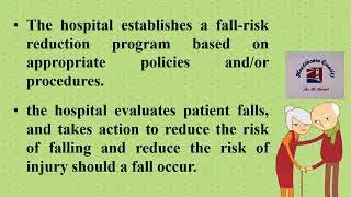 IPSG # 6 Patient Fall