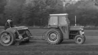 Massey Ferguson 135 with Massey Ferguson 30 Drill 2017