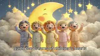 🌙 Half Moon Lullaby | 자장가 반달 | Moonlight Kids 3D Pixar-style Animation | 달빛음악실 Moonlight Music Room