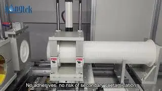 High Flow Pleated Bag Filter Ultrasonic Welding Production Line