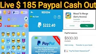 MOOD TO MERGE app $ 185 Cash Out || Mood To Merge App Paypal cash out | MOOD TO MERGE app review