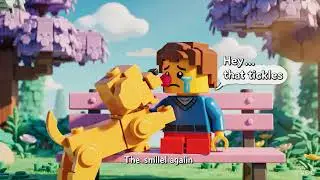 Cute Animation Video #usa #lego 