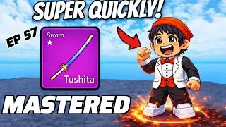 Finally I Mastered Tushita Sword in Blox Fruits ⚔️🔥 |( CDK IS NEAR 🥶 ) Roblox Blox fruit 