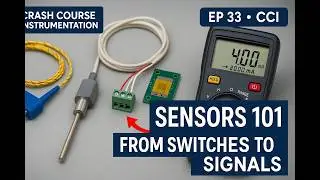 🌟 Sensors vs Switches: The Complete Introduction (Voltage, Current, & Resistance)🌟 Ep. 33