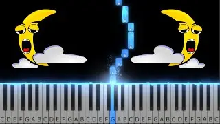 Au Clair De La Lune - Super Easy Piano Tutorial