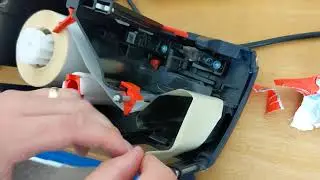 How to Clean your SWS XT weigh label printing scale system using special thermal head wipes