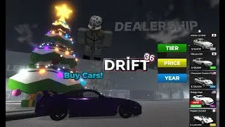 Roblox drift 36 | How to choose cars for each tier?