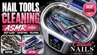 I Cleaned My Nail Tools (and it's disgusting)