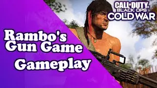 Call of Duty: Black Ops Cold War Rambo's Gun Game Gameplay (No Commentary)