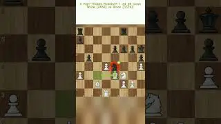 A High Stakes Robatsch 1 e4 g6 Clash White 2456 vs Black 3314!