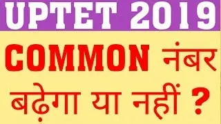 UPTET 2019 COMMON NUMBER | UPTET 2019 COURT UPDATE | UPTET 2019 LATEST UPDATE