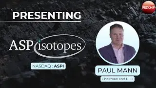 ASP Isotopes (Nasdaq: ASPI) | Презентация «Гонка за разработку критически важных полезных ископае...