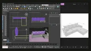 3ds Max Modeling L-Shape Sofa Step by Step || الدرس تصميم كنبة زاوية ثلاثية الأبعاد خطوة بخطوة