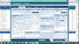 MortgageBrain Classic: Toolbar functions