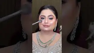 Flawless Engagement Bride Makeup Tutorial! 👰✨ #bridalmakeup  #mbm