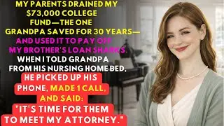 My Parents Drained My $73,000 College Fund To Pay Off My Brother's Gambling Debts—Grandpa Made One..