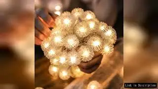 Dandelion LED Fairy Lights Battery Light Garden Terrace Special Party Christmas Decor String Lights