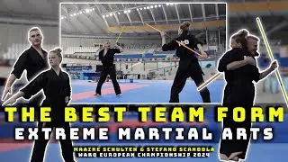 Unbelievable Bo-Staff Team Performance! Extreme Martial Arts at WAKO European Championship 2024
