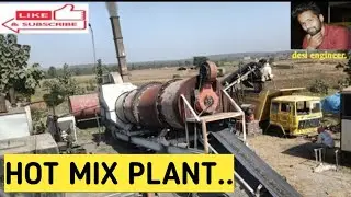 HOT mix damar plant # Live production of Bc and Bm material.