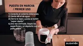 ¿Cómo utilizar el calienta biberones?