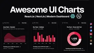 Build Beautiful Dashboard with React & Next.js Ultimate Charts Library