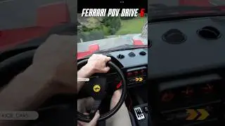 Ferrari 328 POV Drive: Raw Sound in the Austrian Alps #ferrari #ferrari328 #classicferrari