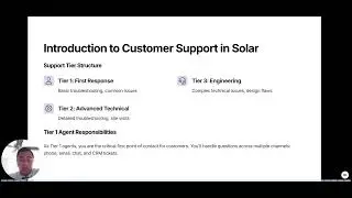Introduction to Customer Support in Solar