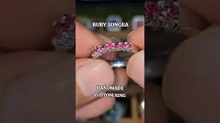 ruby songea ring handmade custom #gemstone ##jewellery #naturalgems #klikpermata #ruby