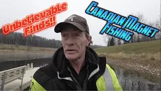 Last Cast Before Winter! Magnet Fishing Blue Ridge Trout Pond