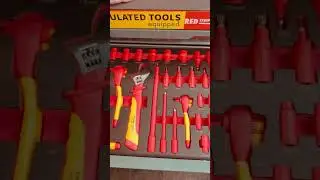 118pcs Redstripe VDE Workshop Trolley