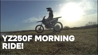 2015 YZ250F Morning ride around the local lake! Everyone needs a dirtbike! #jesus  #dirtbike