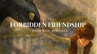 Forbidden Friendship &ndash; 1 Hour Rain Ambience | How To Train Your Dragon Music