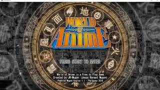 [WOA] World of Anime Project JUS Mugen 1.1 [Start Screen] 10%