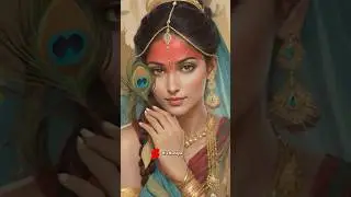 at what age did rukmini marry krishna ?🤔 #hinduism #shorts
