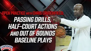 Half Court 3 Man Weave! with Omaha's Chris Crutchfield