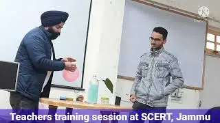 Root pressure theory and transpiration pull theory at SCERT Jammu