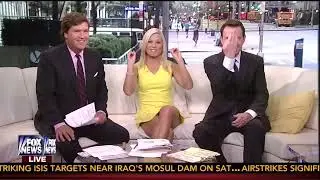 Fox & Friends Weekends Classic Anna Kooiman Hot Legs. When Fox & Friends Weekends was Must Watch!