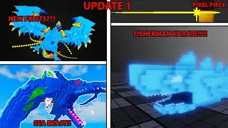 UPDATE 1 PIXEL PIECE EVERYTHING THEY GONNA REALEASE!!!!!