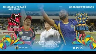Game 25 highlights - Red Steel vs Tridents | #CPL15