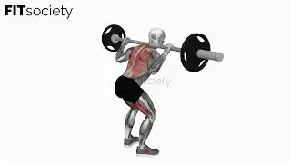 Barbell Good Morning - Exercise - Fitness Oefening - FITsociety