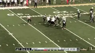 Charlotte 49ers Football Game Highlights vs. UNC Pembroke