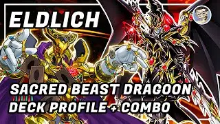 YUGIOH! SPICY COMPETITIVE ELDLICH DRAGUN DECK PROFILE| COMBO TUTORIAL | FT. THE SACRED BEAST ENGINE