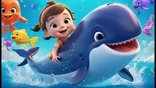 Where Did My Splash Go Says Baby Whale | Nursery Rhymes for Kids & Toddler Songs