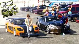 GTA V: VIDA DE JOVEM | A YAKUZA ME FORÇOU A CORRER COM A RX7, e agora ? #EP.115