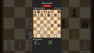 ♛ EPIC Sacrifice! Paulsen vs Kolisch - Clash of Chess Titans in 1861 London #chesscommunity