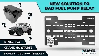 Solve Jeep, Ram, Chrysler Fuel Pump Problems with MAKS Fuel Pump Relay Bypass