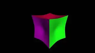 Windows 98 Screensaver - 3D Flower Box - Cube